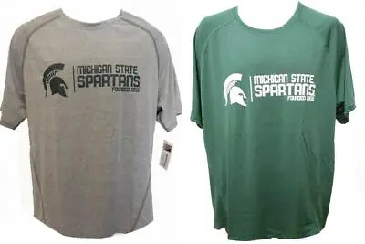 NEW-Minor-Flaw Michigan State Spartans MENS Sizes S-M-L-XL Performance Shirt • $4.49