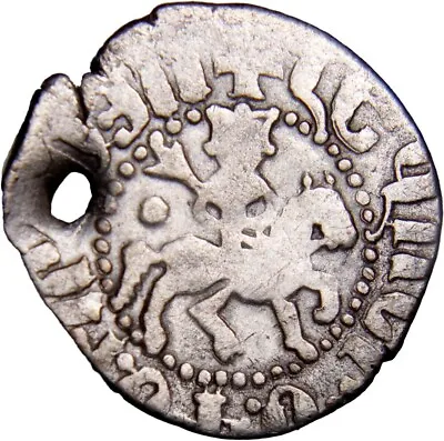 Armenia Cilician Armenia Royal Oshin (1308-1320) AR Tram Crusaders Silver Coin • $86.10