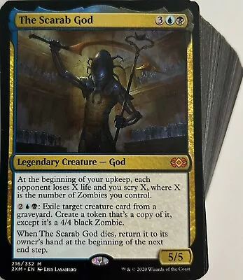 ***Custom Commander Deck*** The Scarab God - Zombies - EDH MTG Magic Cards • $80.85