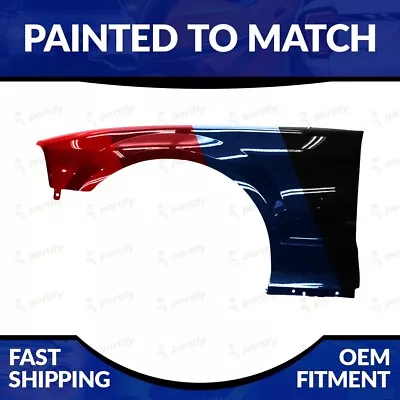 NEW Paint To Match Driver Side Fender For 2005-2009 Ford Mustang W/ Emblem Holes • $350.99