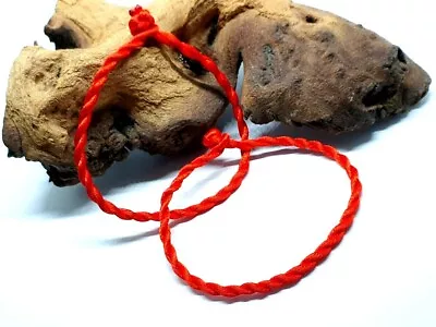 Lucky Red Bracelet X 2 Unisex Kabbalah Chinese Protection Red Cord Authentic UK • £2.95