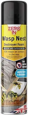 Zero In Wasp Nest Killer Foam 300ML • £6.41