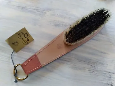 HIGH QUALITY Horse Grooming Brush Tack Gahna BUFFALO LEATHER Beautiful Mane Tail • $12.99