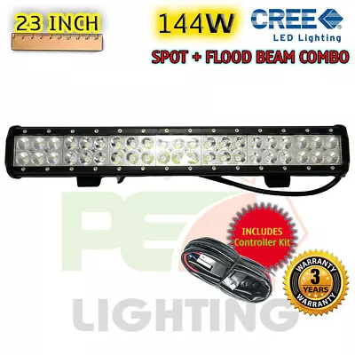 PEC 23INCH 144W CREE USA LED FLOOD/SPOT LIGHT BAR For AUDI ALLROAD Q3 Q5 Q7 • $139