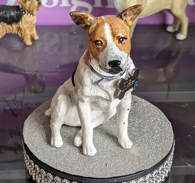 Jack Russell Custom Statue From Your Photos. Memorial Art Dog Statue • £64.99