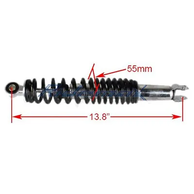$34.99 • Buy Universal 13.8  Rear Shock Absorber Suspension For GY6 150 150cc Scooter Moped