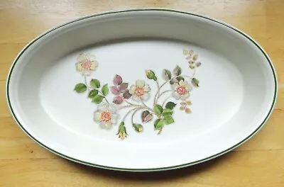 Vintage Marks And Spencer Autumn Leaves Oval Serving/Vegetable Dish 12ins VGC • £7.99