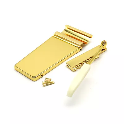 Gold Vibrato Tremolo Bridge Long Verson Maestro Vibrola For SG LP Guitar • $94.05