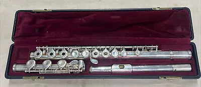 Yamaha YFL-481 C-Foot Flute Sterling Silver W/Case • $799.99