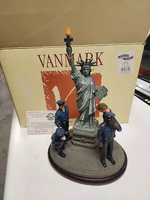 Vanmark Blue Hats Of Bravery 2001  Liberty For All  Limited Edition Statue Law • $2.25