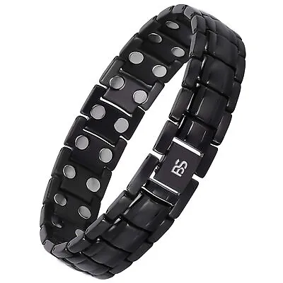 Titanium Magnetic  Bracelet Men Women Arthritis Pain Relief Joint Pain Energy  • $38.94