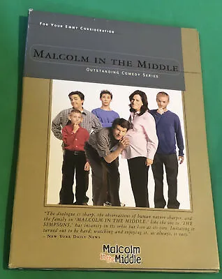 2003 EMMY FYC DVD MALCOLM IN THE MIDDLE Gatefold Bryan CRANSTON Pregnant COVER • $24.79