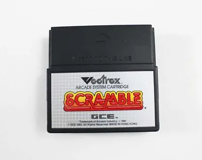 Scramble - Vectrex Game Cartridge • $17.58
