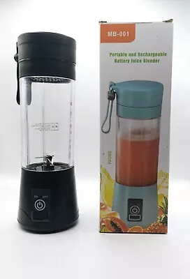 Mini Portable Electric Juice Maker Blender Smoothies Juicer Fruit Machine 380ML • £7