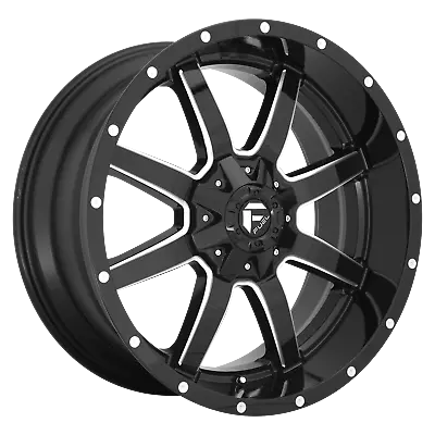 17x9 Fuel D610 Maverick Gloss Black Milled Wheel 5x4.5/5x5 (-12mm) • $331