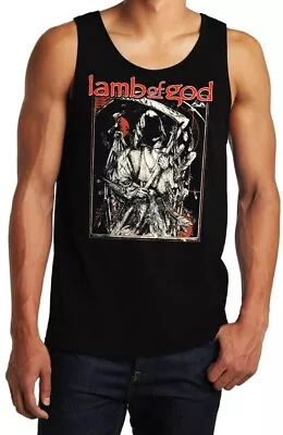 Lamb Of God N Heavy Metal Rock Band Black Tank Top • $12.99