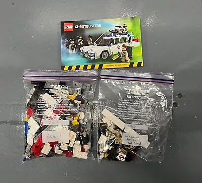 LEGO Ideas: Ghostbusters Ecto-1 (21108) 100% Complete W/manual No Box RARE • £71.99