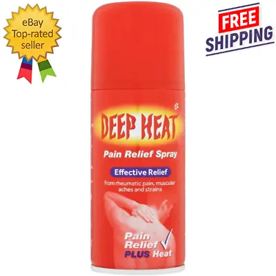 £3.89 • Buy Deep Heat Pain Relief Spray, 150ml Free Postage