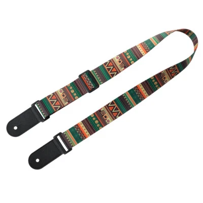 $9.86 • Buy Adjustable Ukulele  Soft Polyester Woven Printing Pattern Shoulder Q6W5