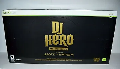 $219.95 • Buy NEW DJ Hero Renegade Edition Featuring Jay-Z And Eminem Microsoft Xbox 360, 2009