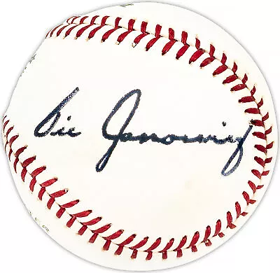 Vic Janowicz Autographed NL Baseball Ohio State Heisman Winner Beckett BM25662 • $199