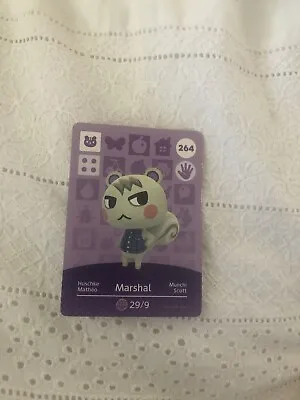 $10 • Buy 264 MARSHAL Animal Crossing Amiibo Card