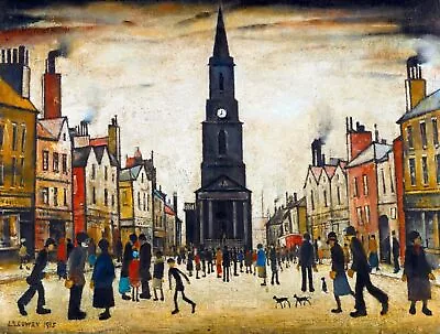 Lowry Print A4+ Poster - Poster/canvas Framed Made In England 5****** • £180