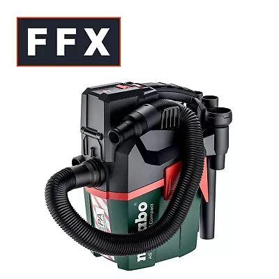 Metabo AS 18 HEPA PC COMPACT 18V L Class HEPA Filter Vacuum Cleaner Bare Unit • £105