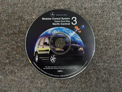 1999.1 Mercedes Benz Modular Control System North Central U.S.A CD #3 FACTORY  • $41.01