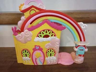 My Little Pony Ponyville Rainbow Dash Yellow Rainbow House Only • $12