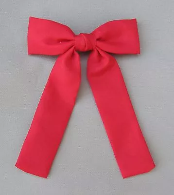 Colonel Tie Western Bow Tie Cowboy Kid's Children Size Red Clip-on NEW Wedding • $12.95