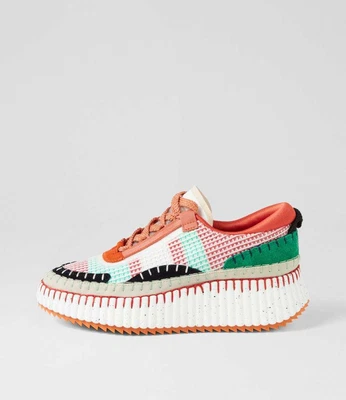 New Django & Juliette Copen Natural Multi Sneakers Womens Shoes Casual • $199.95