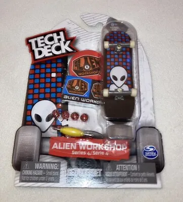 New-tech Deck-alien Workshop-series 4-blue Red-long Board-spin Master-sealed • $24.95