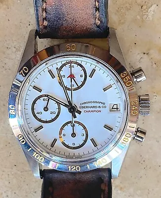 £995 • Buy Here We Have For Sale A High End Eberhard & Co Chronograph Housing A Very Famous