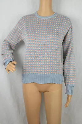 Vintage Sweater 90s 80s Pink Girly Mod Kawaii Smal Marshall Field Country • $30