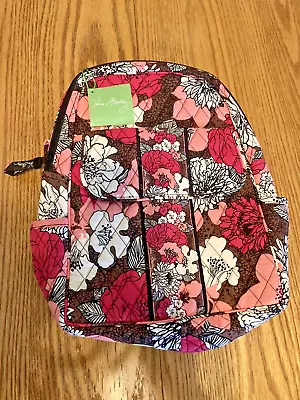 Vera Bradley Backpack -Mocha Rouge • $45