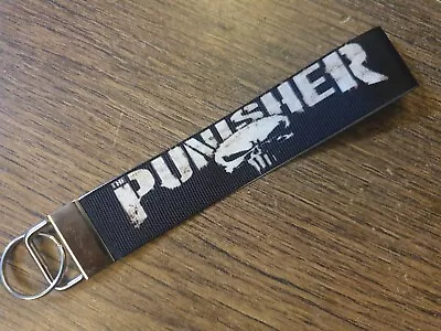 £3.99 • Buy The Punisher  Skull Movie COMICS JUSTICE SUPER HERO  Keyring KeyFob