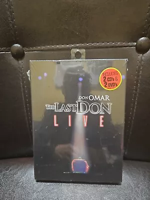 Don Omar The Last Don Live 2 Cd/2dvd Machete Music Reggaeton Sellado • $45