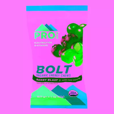 Bolt Organic Chews Berry Blast 2.1 Oz By Probar • $47.40