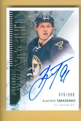 2013-14 SP Authentic#276 Vlasimir Tarasenko AUTOGRAPHED Futre Watch ROOKIE CARD • $2.53