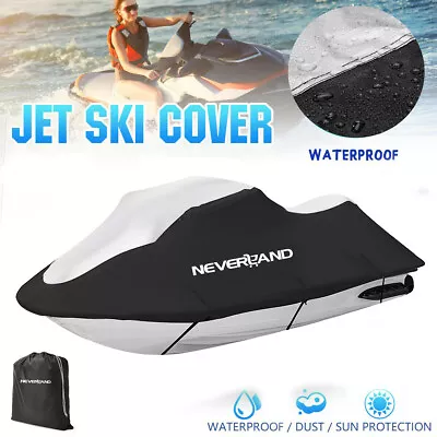 Jet Ski Cover Waterproof 135 -145  For Yamaha FX HO Sea-Doo Wake Pro 230 FishPro • $56.99