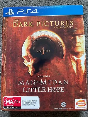 The Dark Pictures Anthology Volume 1 PS4 Includes Man Of Medan And Little Hope • $100