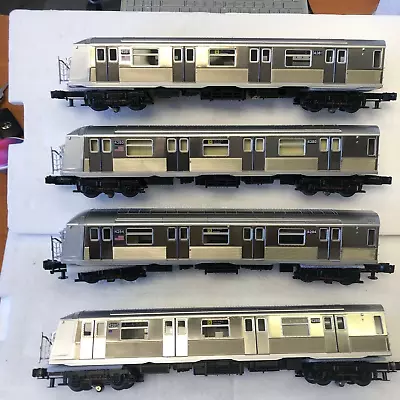 MTH 20-21142-1 MTA R40 4 Car PS3 Set (Q) Train Broadway Express • $1099.99