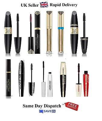 UK No1 Black Mascaras – Choose Your One - FREE & Rapid Delivery  • £7.99