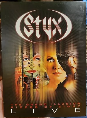 Styx: The Grand Illusion/Pieces Of Eight - Live (DVD 2012) • $18.97