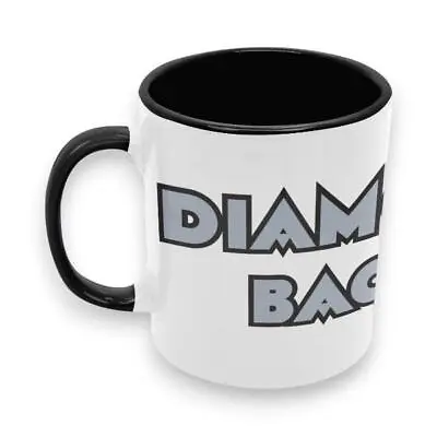 Diamond Back - Words - Black With Silver Coffee Mug - Old School Bmx • $27.44
