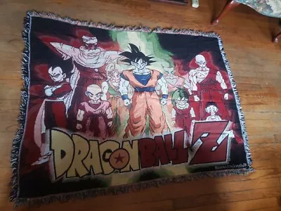 Vintage Dragon Ball Z Blanket Year 2000 • $80