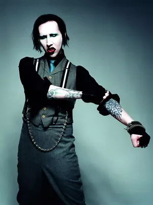 V2043 Marilyn Manson Tattoo Heavy Metal Shock Rock 2014 WALL POSTER PRINT AU • $20.85
