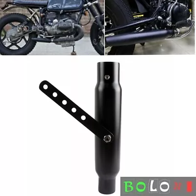 Motorcycle Shorty Muffler Exhaust Pipe For Harley Cafe Racer Bobber Sportster XL • $69.92