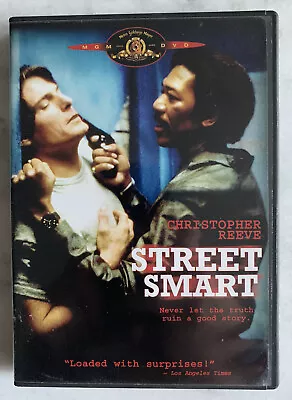 Street Smart DVD 1987 Christoper Reeve Morgan Freeman Mimi Rogers OOP HTF • $6.86